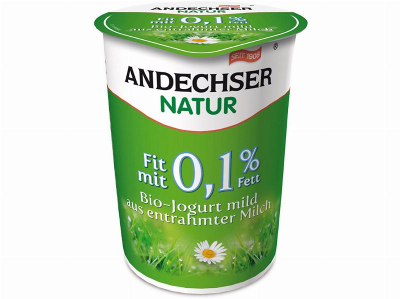 Iogurte Andechser Magro Natural 0.1% 500 g