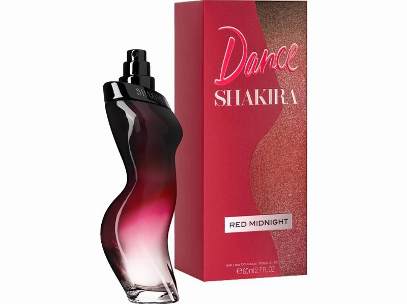 Eau De Toilette Shakira Mulher Red Midnight 80 ml