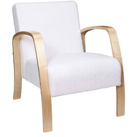 Poltrona Branca Bouclette