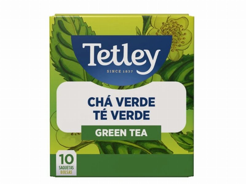 Chá Tetley Verde 10 Saquetas