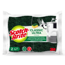 Esfregão Classic Verde Com 3 Camadas Scotch-Brite 2 Un