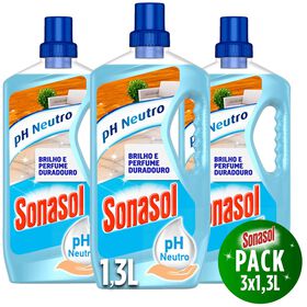 Lava Tudo Ph Neutro Sonasol 3 X 1,3 Lt