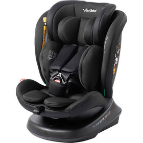 Cadeira Auto I-Size 40-150Cm Rotativa Preta Sanna Ibelt Vivitta