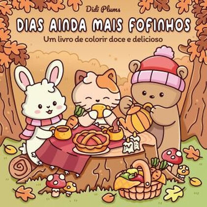 Livro De Colorir - Dias Ainda Mais Fofinhos Vários Autores