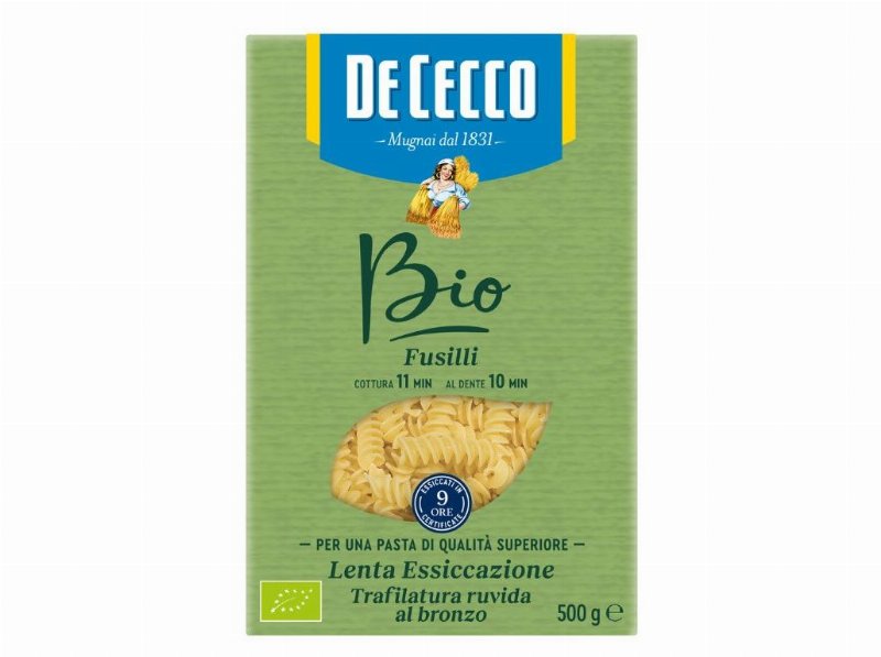 Massa Fusilli De Cecco Bio 500 g