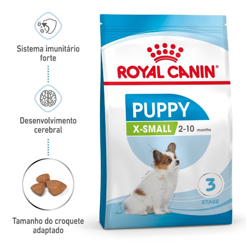 Ração Para Cão X-Small Junior A Partir Dos 10 Meses Com Mais De 4 kg 500 g