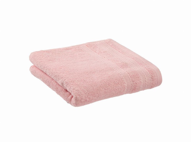 Lençol De Banho Com Barra Actuel Rosa Bebé 450 g 100X150Cm