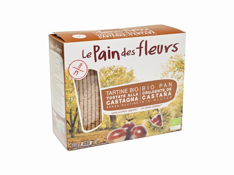Snacks Le Pain Des Fleurs Castanha Bio 150 g