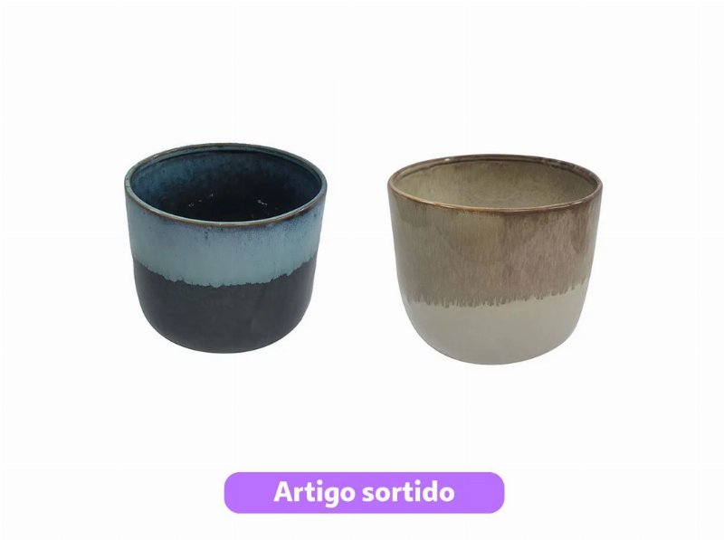 Vaso Cerâmica Gardenstar Ø15Xa13Cm Modelos Sortidos