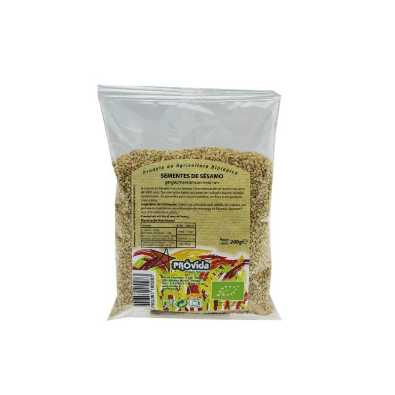 Sementes De Sésamo Bio Próvida 200 g