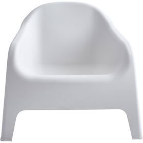 Cadeirão 82X76X71Cm Branco Nara Kasa