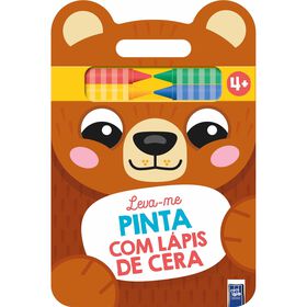 Leva-Me Pinta Com Lápis De Cera - Castanho 4+
