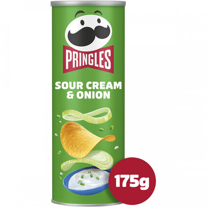 Snack De Batata Pringles Cream & Onion Pringles 0.175Kg