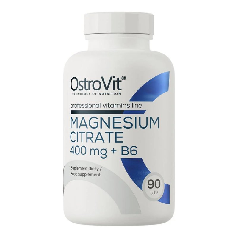 Citrato De Magnésio 400Mg + B6 90 Comprimidos