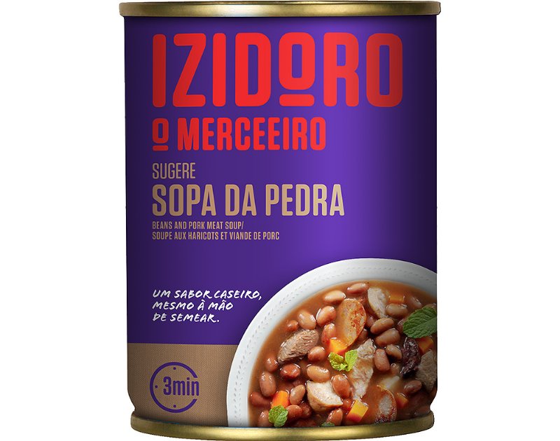 Sopa Izidoro De Pedra Sabor Caseiro 420 g