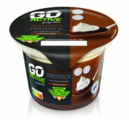 Sobremesa Proteica Chocolate E Nata Go Active 0.17Kg