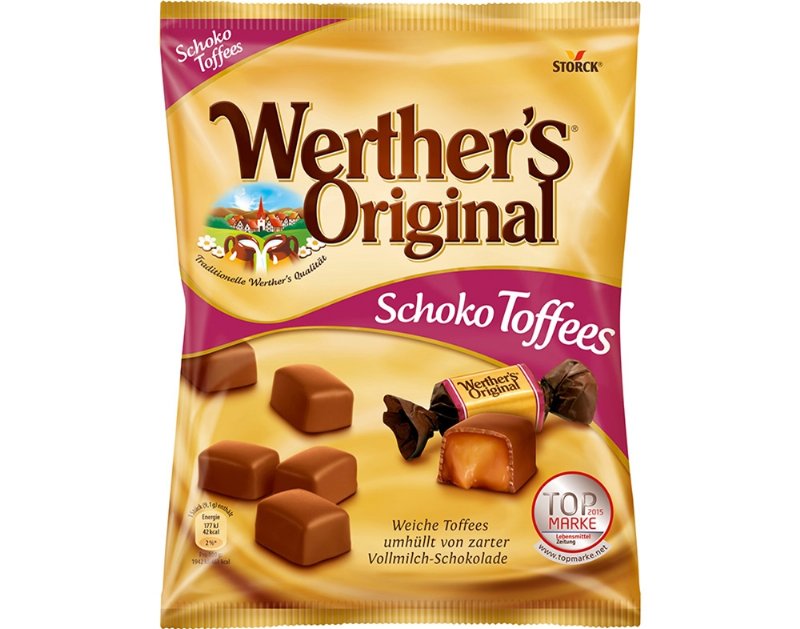 Caramelos Werther's Original Storck Choco Toffee 120 g