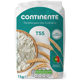 Farinha De Trigo T55 Continente 1 kg