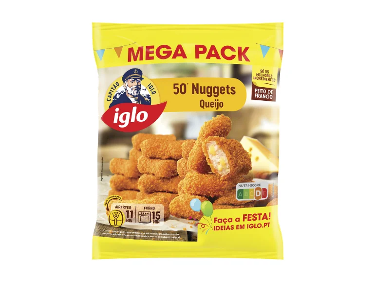 Nuggets De Frango Com Queijo