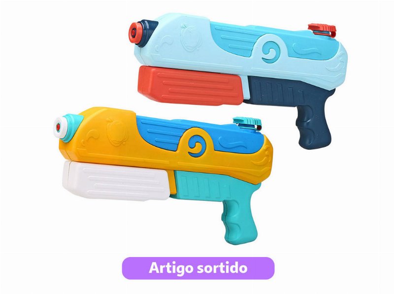Pistola Água One Two Fun 32Cm Cores Sortidas