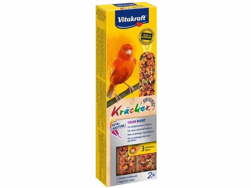 Barritas Para Canário Vitakraft Para Cor Mais Intensa Pack 2 Unidades
