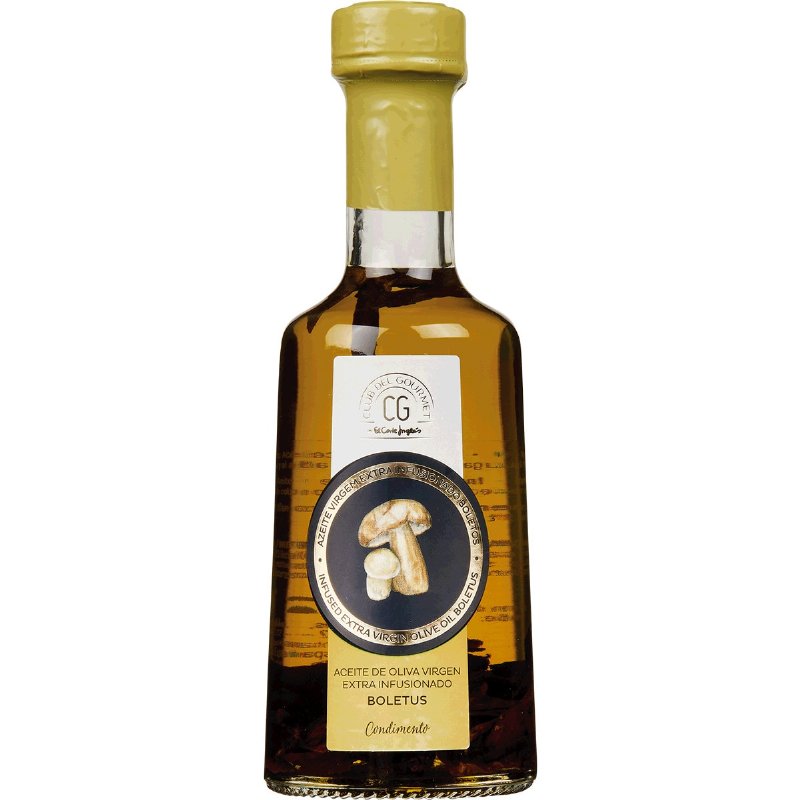 Azeite Virgem Extra Com Infusão De Cogumelos 250 ml