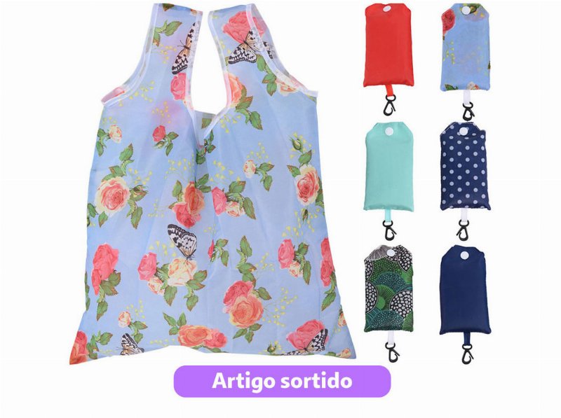 Saco De Compras Dobrável Modelos Sortidos
