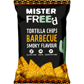 Snacks Tortilha Chips Barbecue Mister Free'd 135 gr