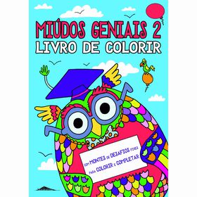 Miúdos Ainda Mais Geniais - Livro De Colorir De Chris Dickason