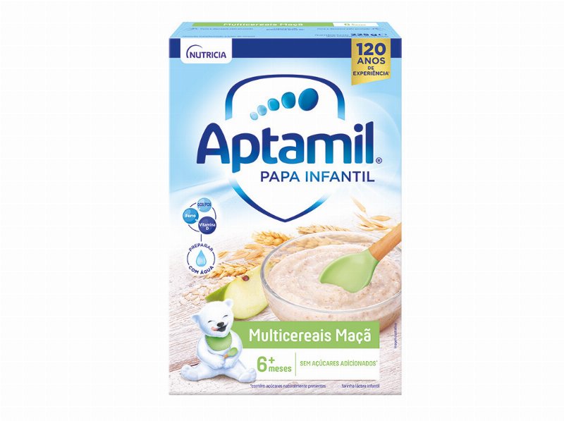 Farinha Láctea Aptamil Multicereais E Maçã 225 g
