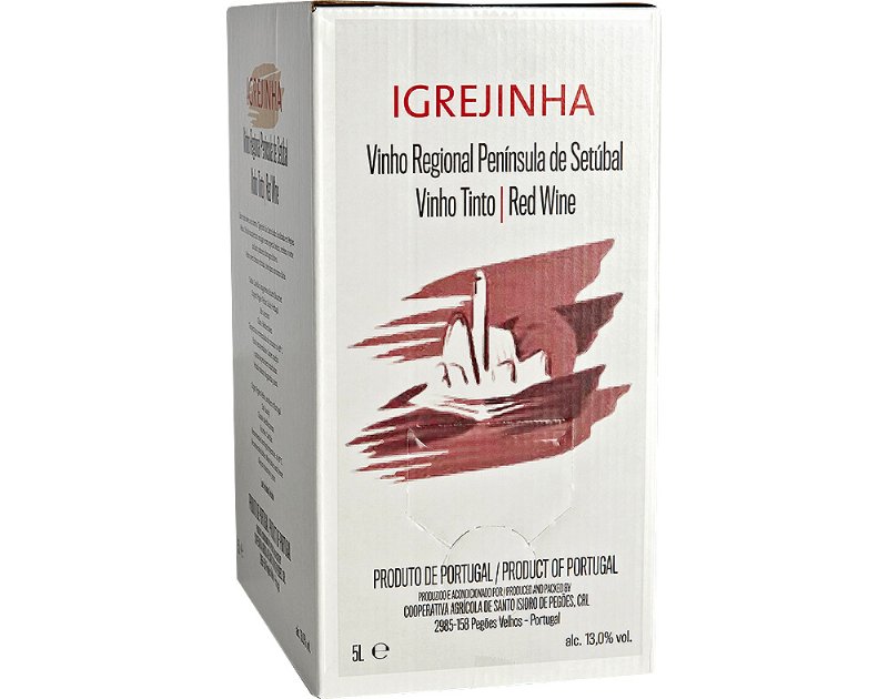 Vinho Tinto Igrejinha Setúbal Bag In Box 5 l