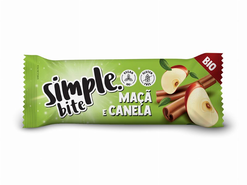Barra Simple Maçã E Canela Bio Bite 35 g