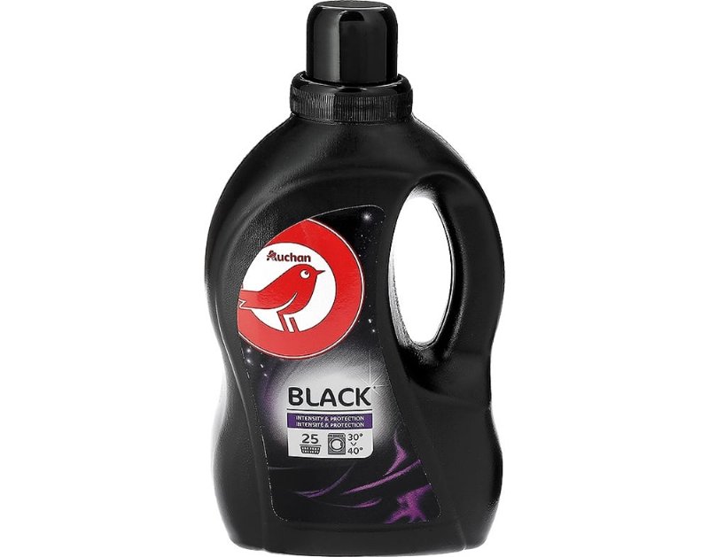 Detergente Auchan Roupa Delicada Líquido Escura 25 Doses