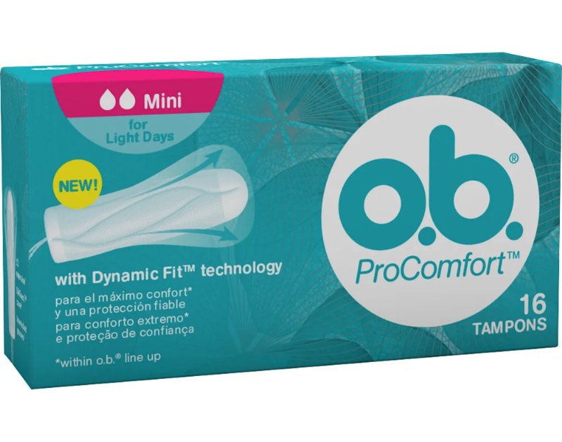 Tampões O.b Mini Proconfort 16Un
