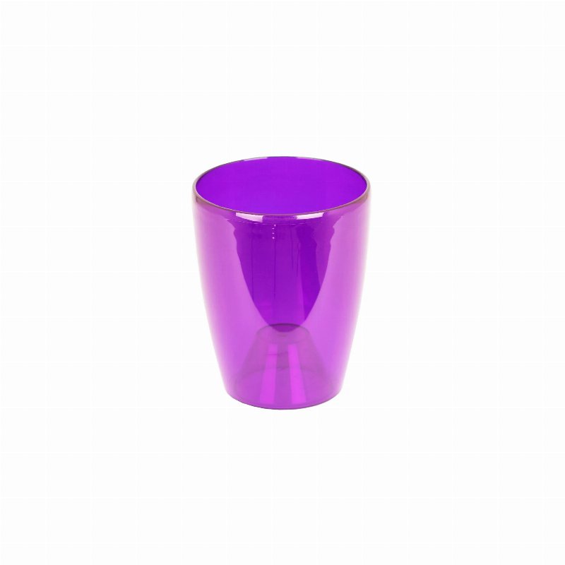 Artevasi Vaso Fiji Orquídea 12,5 Cm Roxo Transparente