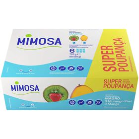 Iogurte Magro Aroma Morango, Kiwi E Manga Mimosa 720 gr