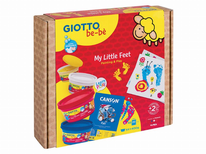 Conjunto Criativo Giotto Be-Bé My Little Feet