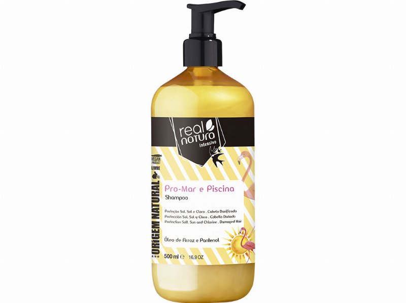 Champô Sem Sal Real Natura Pro Mar E Piscina 500 ml