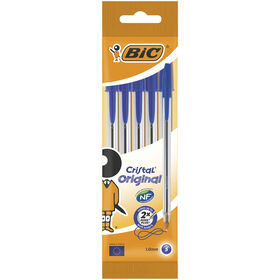 Esferográfica Cristal Original De Tinta Azul Bic