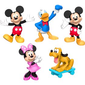 Disney - Pack 5 Figuras Básicas Mickey