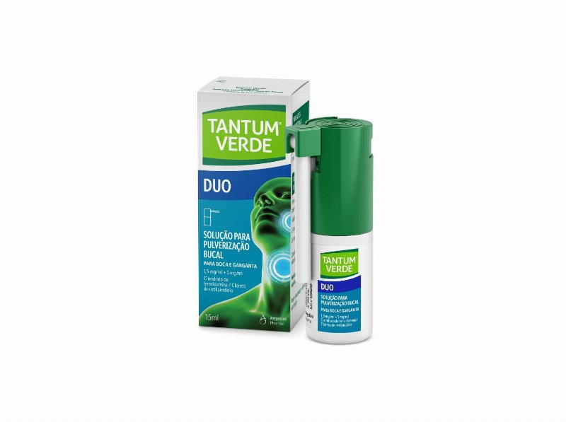 Sol Nebulização Tantum Verde Duo 15+5Mg/Ml 15 ml