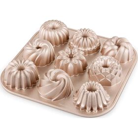 Forma Para 9 Mini Bolos Bundt Delícia Tescoma
