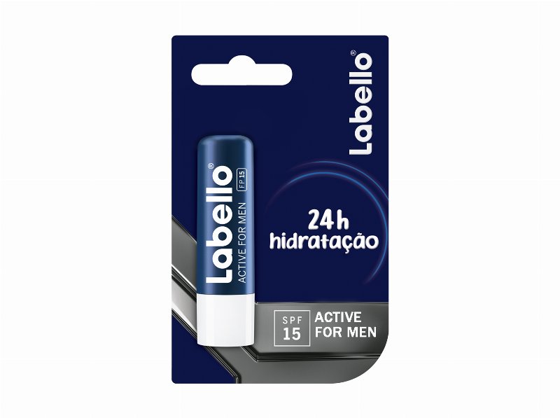 Batom Cuidado De Lábios Active For Men Labello 1 Un