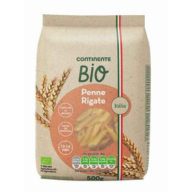 Massa Penne Rigate Continente Bio 500 gr