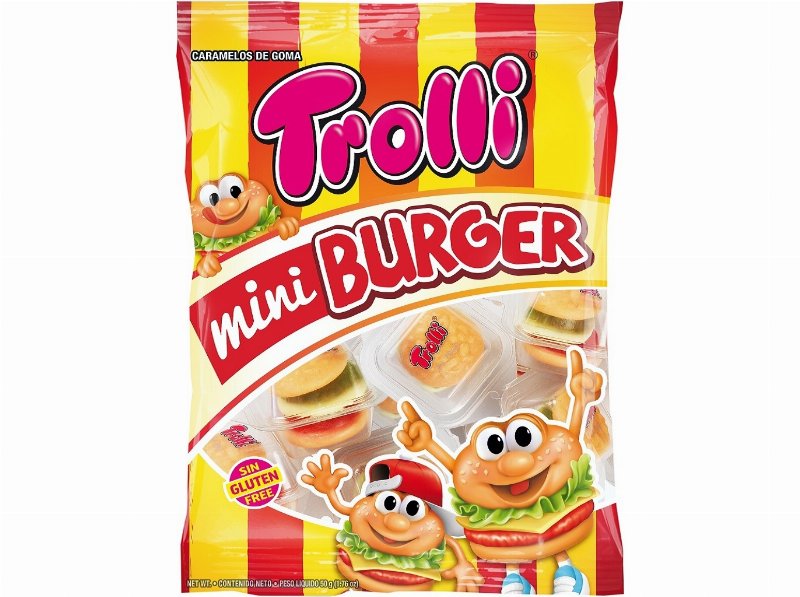 Gomas Trolli Mini Burger 50 g