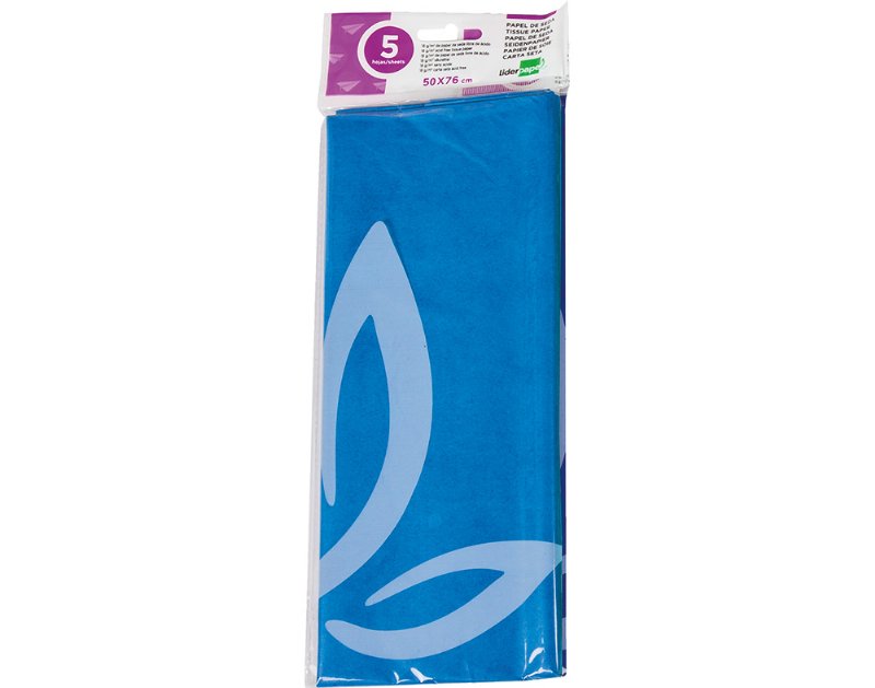 Papel Crepe Liderpapel Azul Marinho 50X76Cm