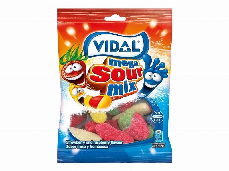 Gomas Vidal Sortido Ácido 90 g