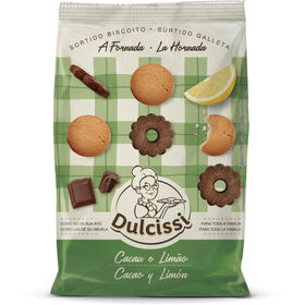 Sortido De Bolachas Cacau E Limão Dulcissi 400 gr