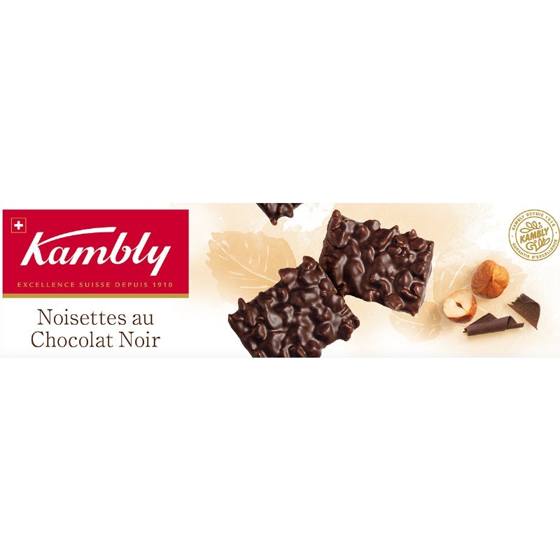 Bolachas Noisettes De Chocolate Preto 100 g