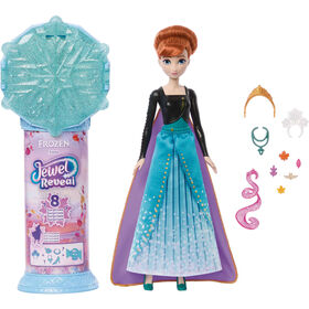 Disney - Boneca Princesa Jewel Reveal Anna